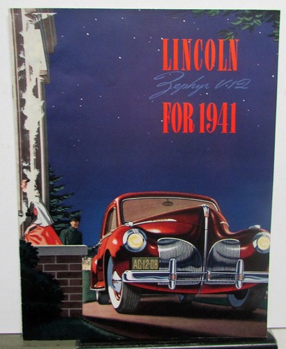 1941 lincoln zephyr - 1941, sales